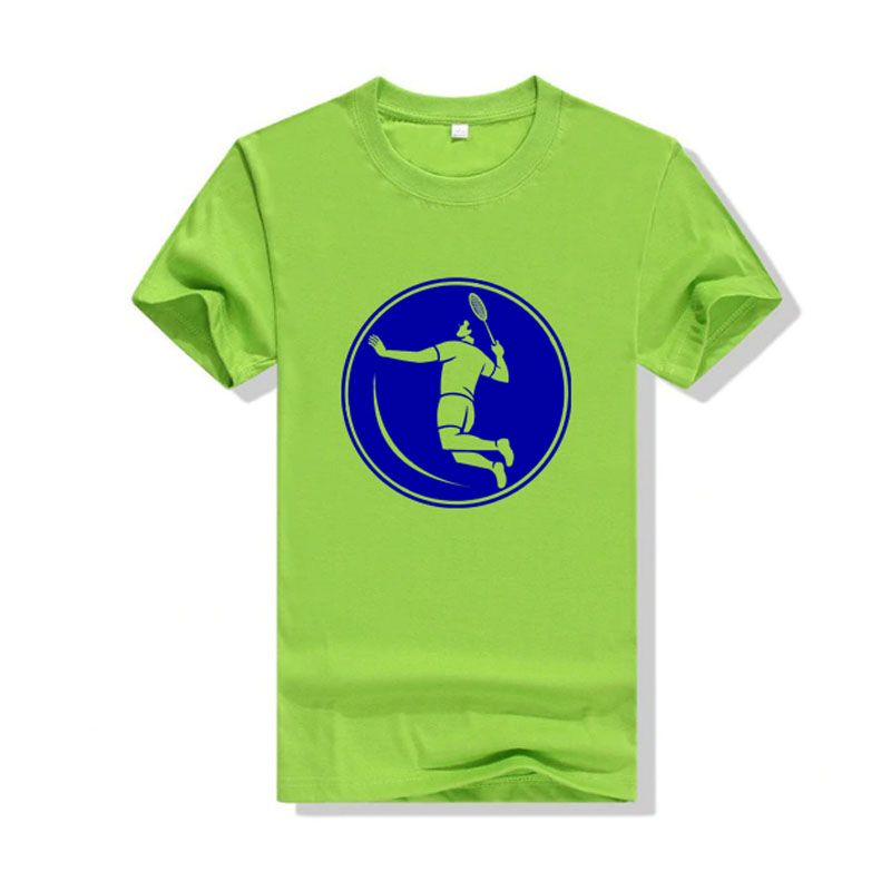 Badminton 2023 Newest T Shirt for Men Clothing Fitness White O Neck Man T-shirt For Male Sized S-XL New Men T-shirts by- NextGen Mart - T-Shirt