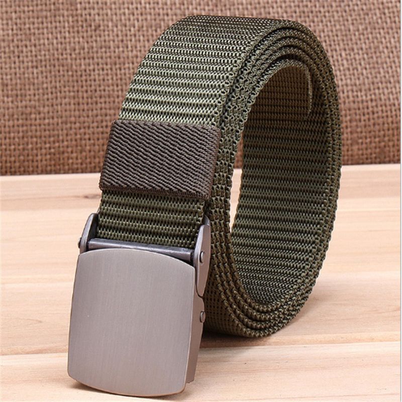 men women Tactical belt Nylon Military Waist belt with Metal buckle Adjustable Heavy Duty Training Waist belts Hunting luxury