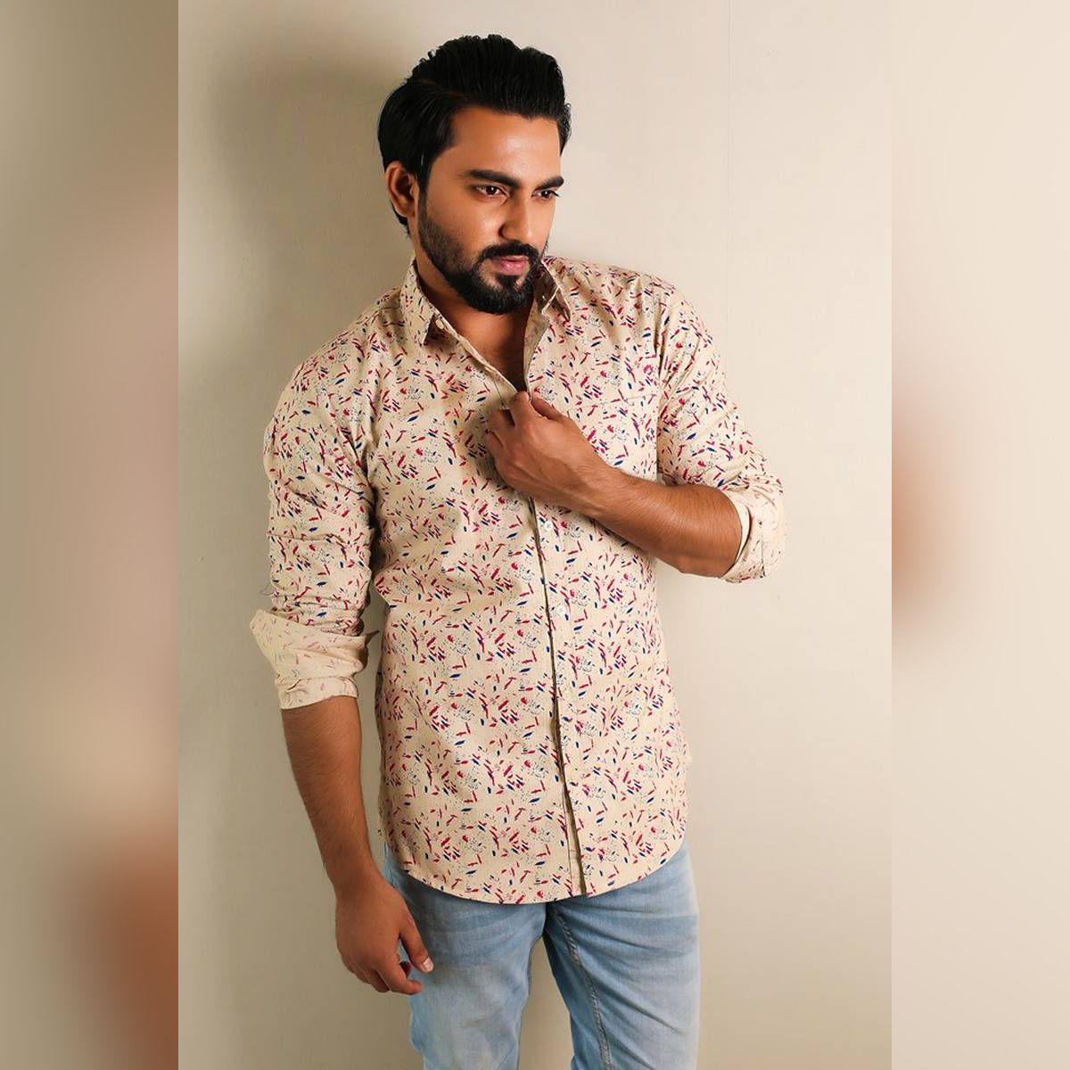 Cotton Fashionable Regular fit Shirt For Men