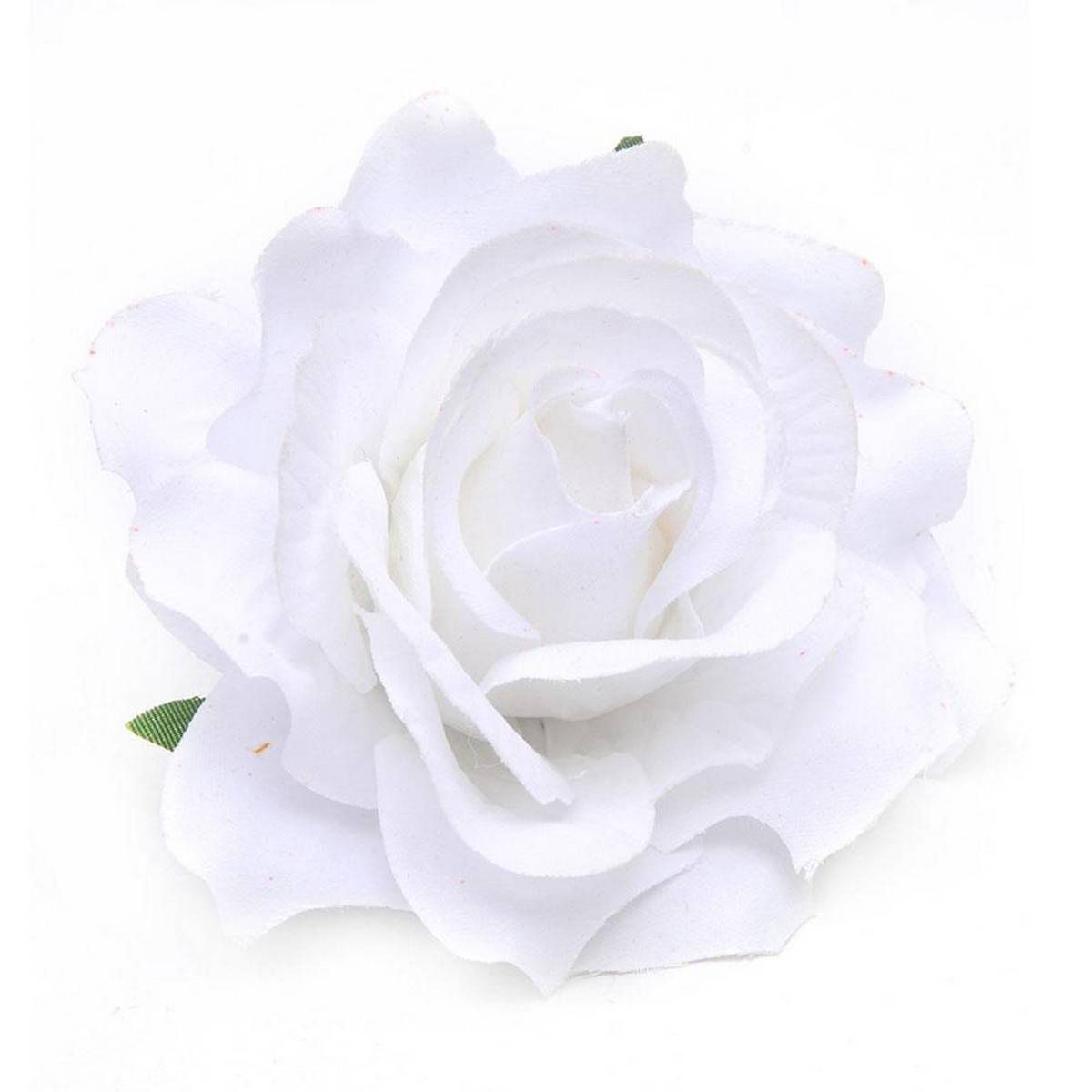 1Pc Women Rose Flower Hair Clip Hairpin Corsage Brooch Pin Wedding Party Decor