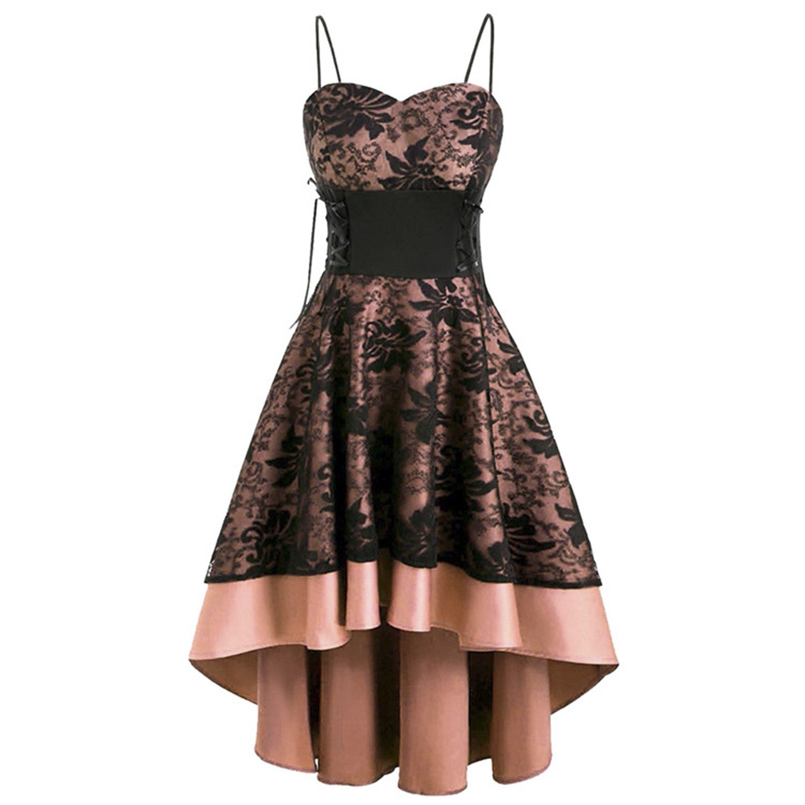 Lady Dress Spaghetti Strap Anti-deformation Wedding Dress
