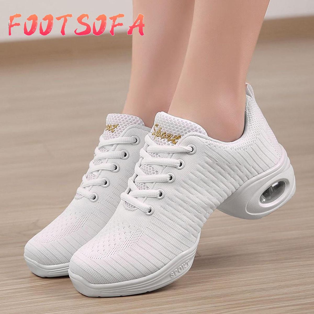 Dance Shoes Women Modern Dance Jazz Shoes Soft Breather Dance Shoes Sneakers