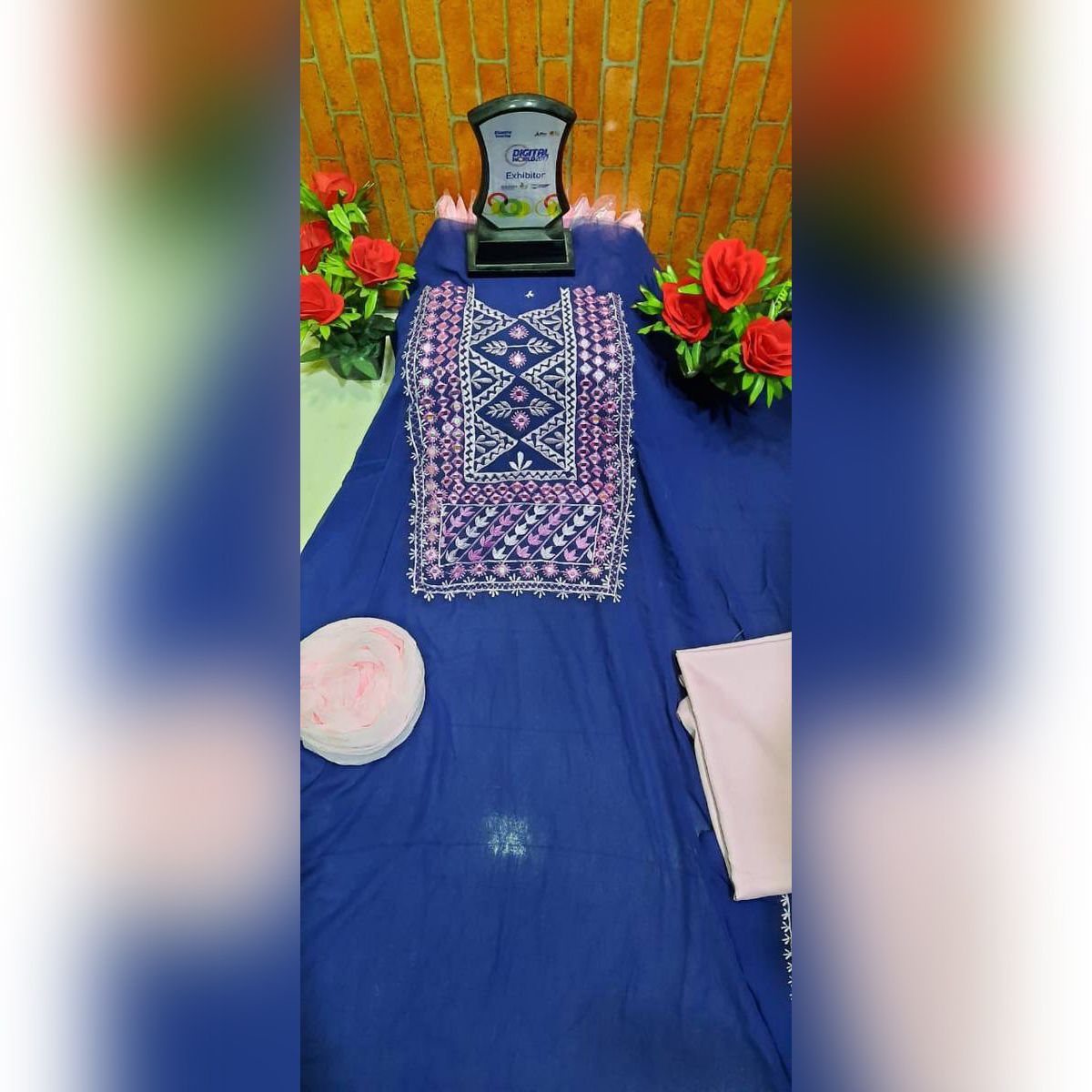 Unstitched Exclusive Georgette , Fashionable, Indian Unstitched Salwar Kameez For Women Three Piece Stylish and Comfortable, High Quality Three Piece for Women