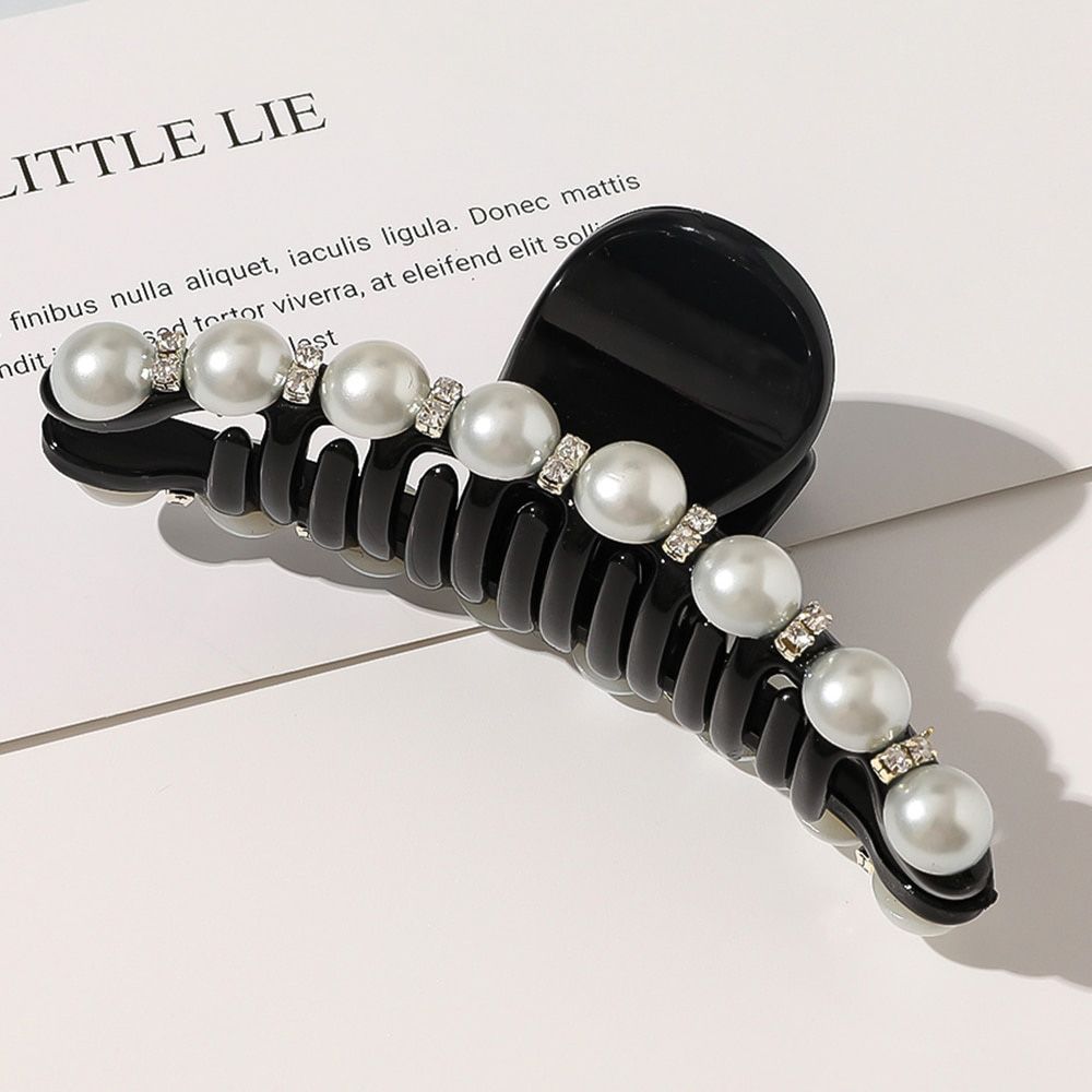 Sweet Pearl Hair Clips For Women Girls Hair Claw Chic Barrettes Claw Crab Hairpins Styling Fashion Hair Accessories