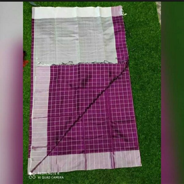 Dupion half silk saree for women - Sari