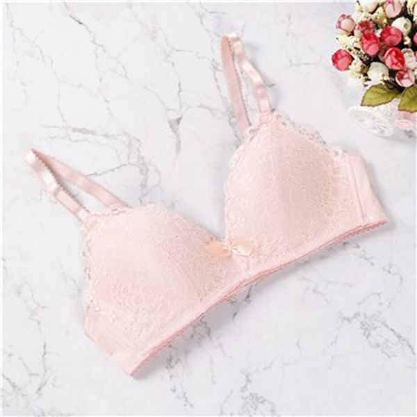 2018 lady push up bra wire free comfortable breathable  and bra ruffles underwear women lingerie