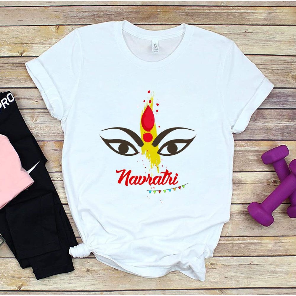 Puja stylis white t-shirt for men and women