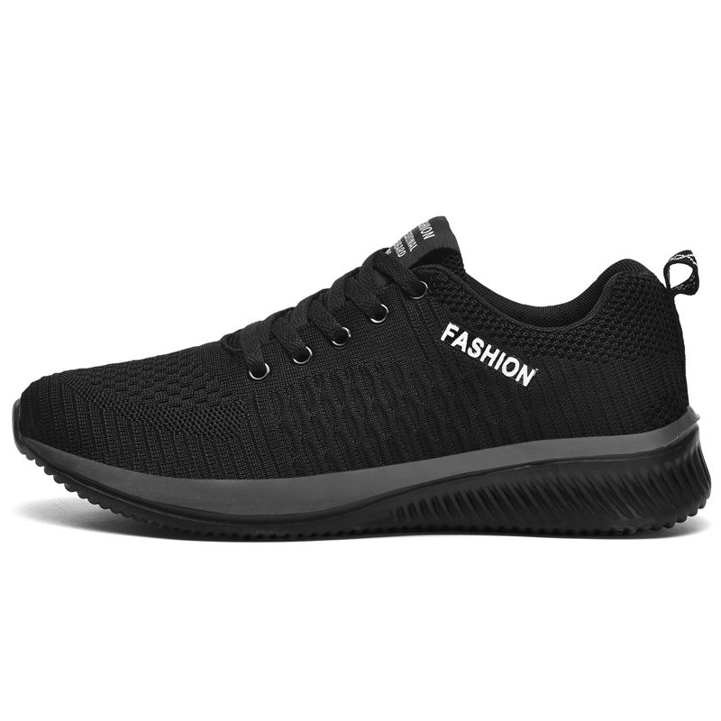 Couple Shoes Sneakers Men Breathable Fashion Black Sport Shoes Boy Sneakers Unisex Running Shoes For Men