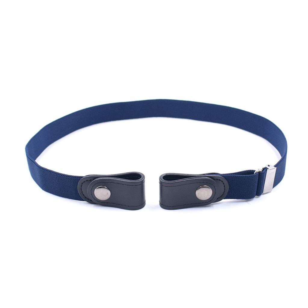 Buckle-Free Belt For Jean Pants No Buckle Invisible Stretch Elastic Waist Belt For Adult/Children ,No Bulge,No Hassle Waist Belt