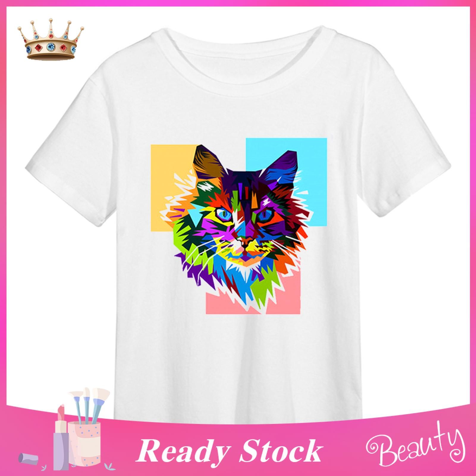 Lady Top Lightweight Round Neck Women Top