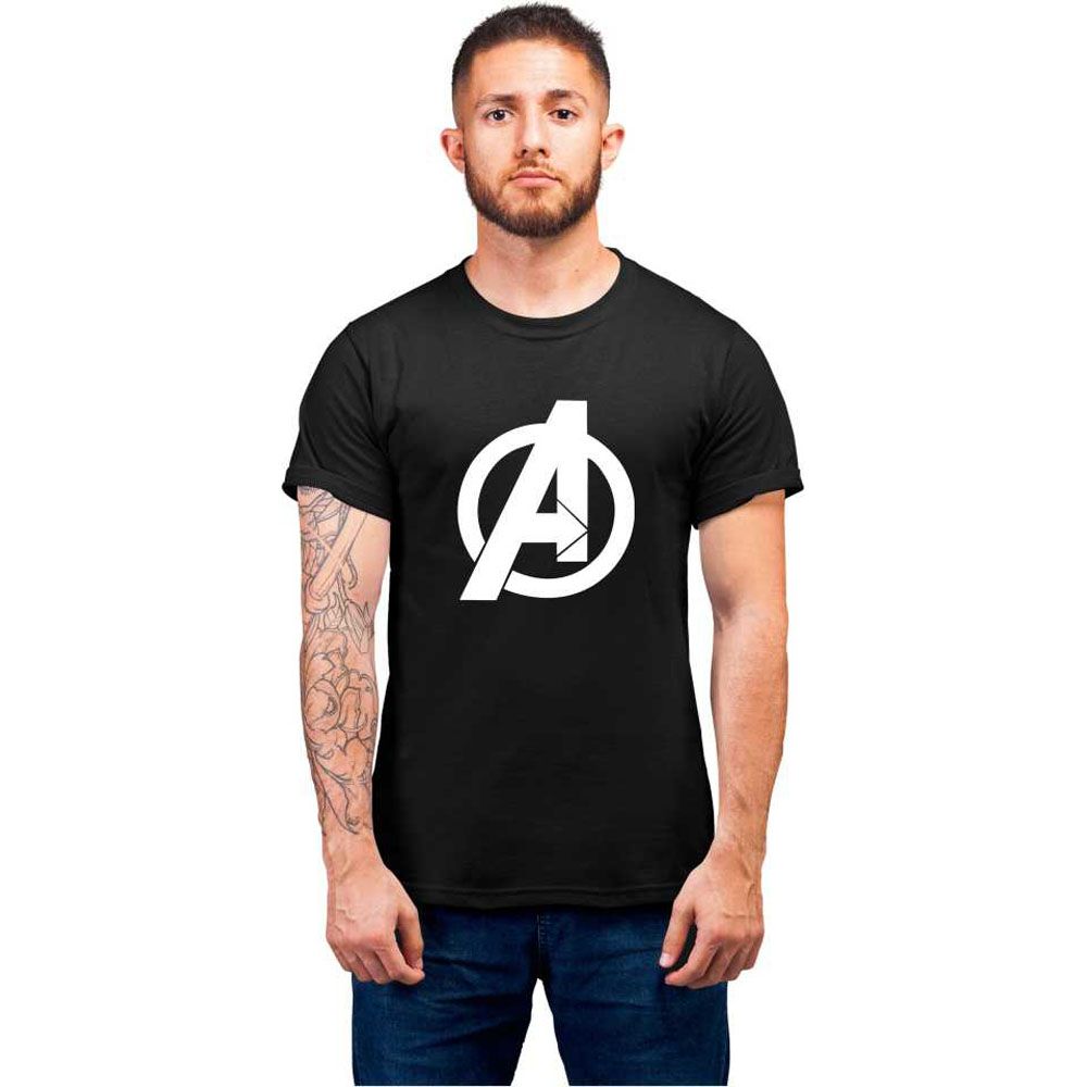 black new 100% Cotton Half Sleeve T Shirt For Men