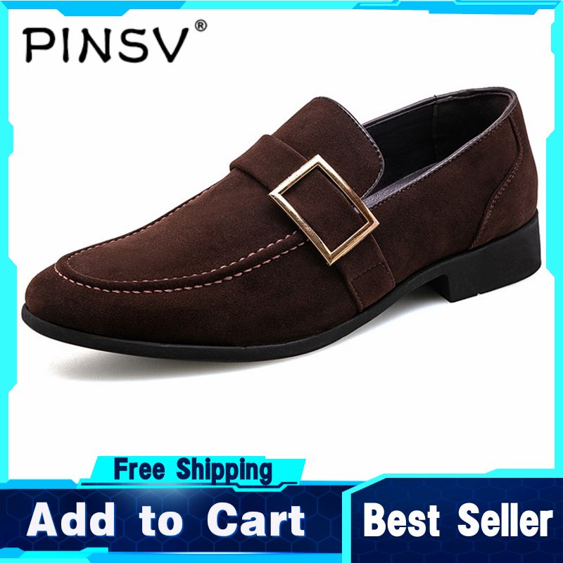 Formal Shoes for Men Leather Shoes Loafers Party Dress Shoes Men Slip-on Casual Shoes Wedding Shoes Men Shoes Large Size 38-48