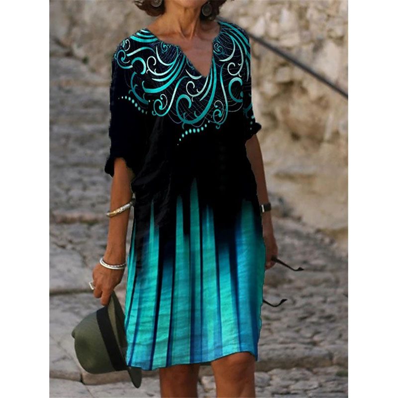 Elegant women dresses fashion large sizes dresses All-match dresses ladies