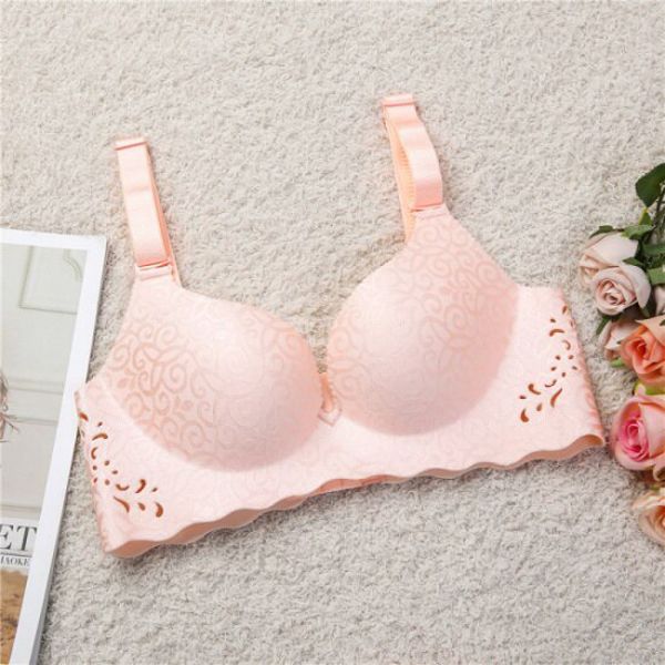 Women  Seamless Bra Push Up Bras Big Size Cup Brassiere Underwear Gather Adjustable Intimates Bralette Bras For Women