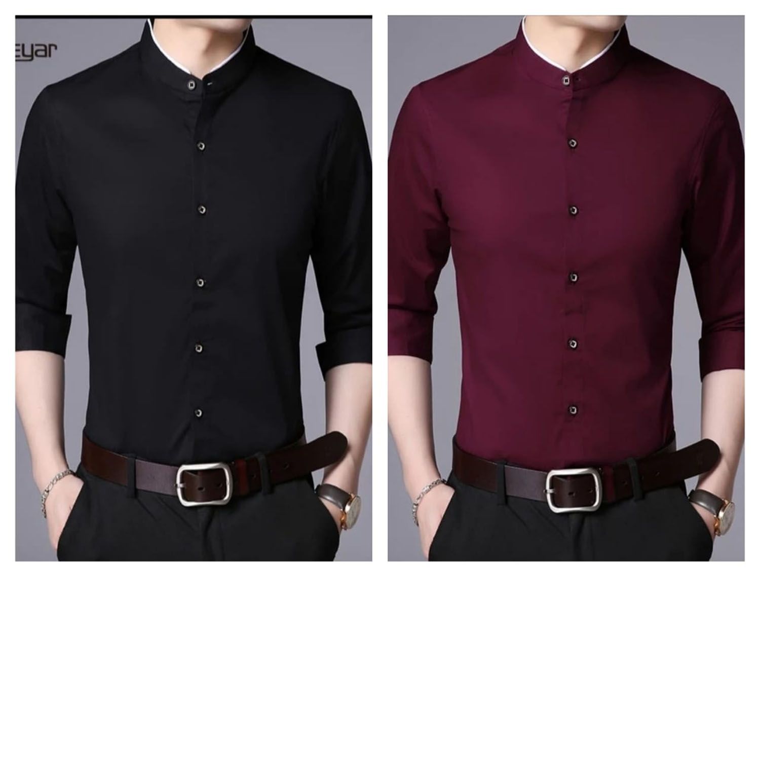 Combo Stylish Long Sleeve Casual Shirt for Men