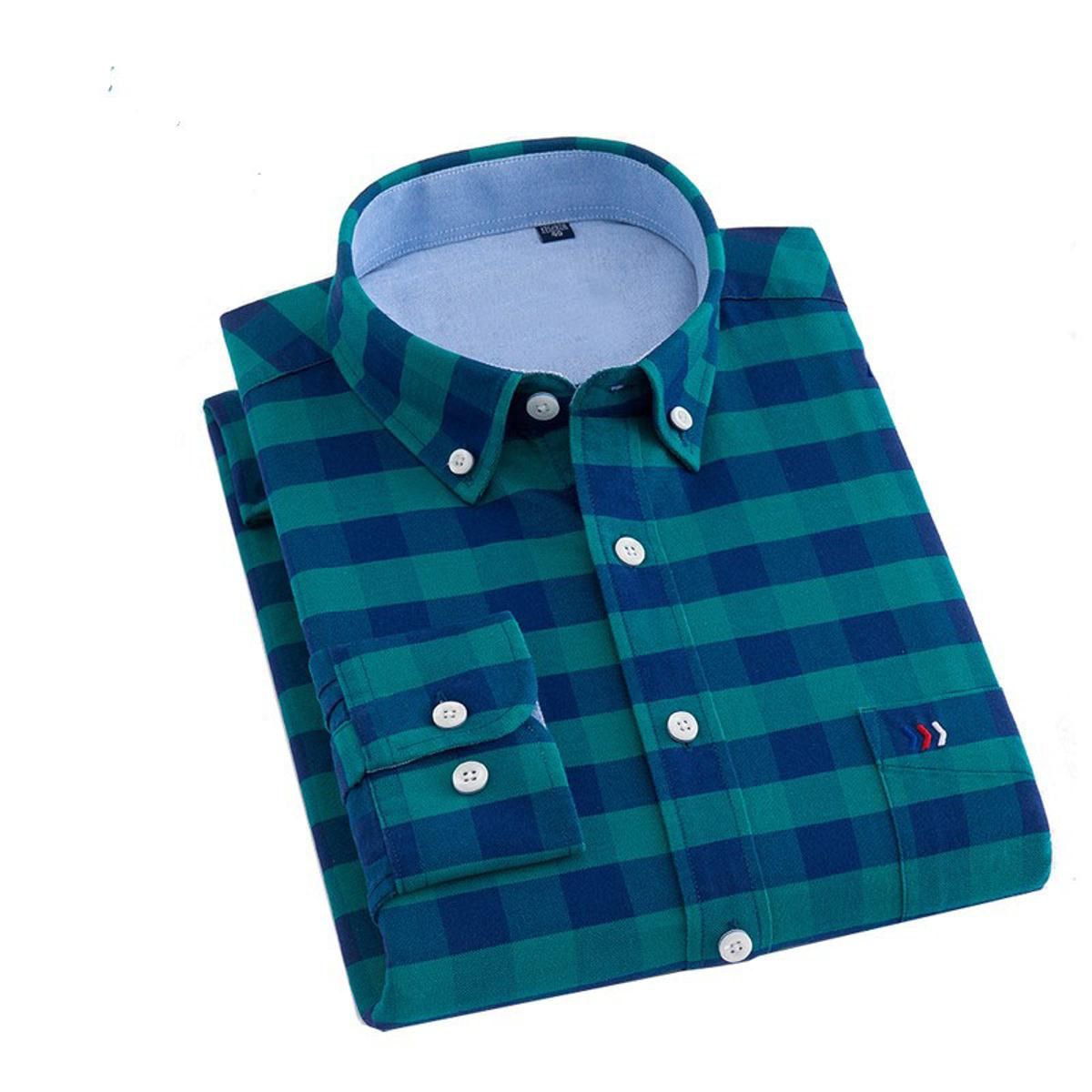 new Stylish Regular Slim Fit Blank 100% Cotton Long Sleeve Formal Shirt For Men