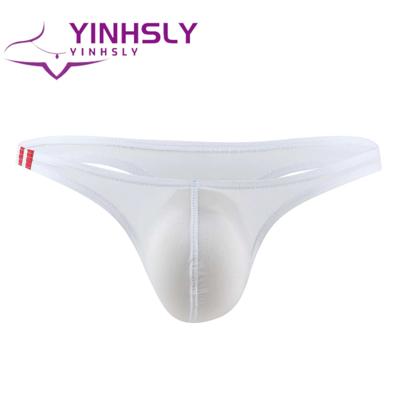 G-string T Shape Solid Color U Convex Pouch Male G-string