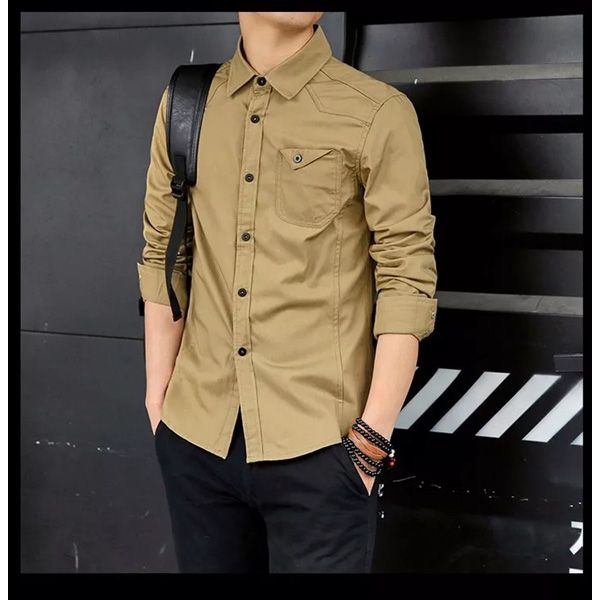 Long sleeve Casual Shirt Fr Men
