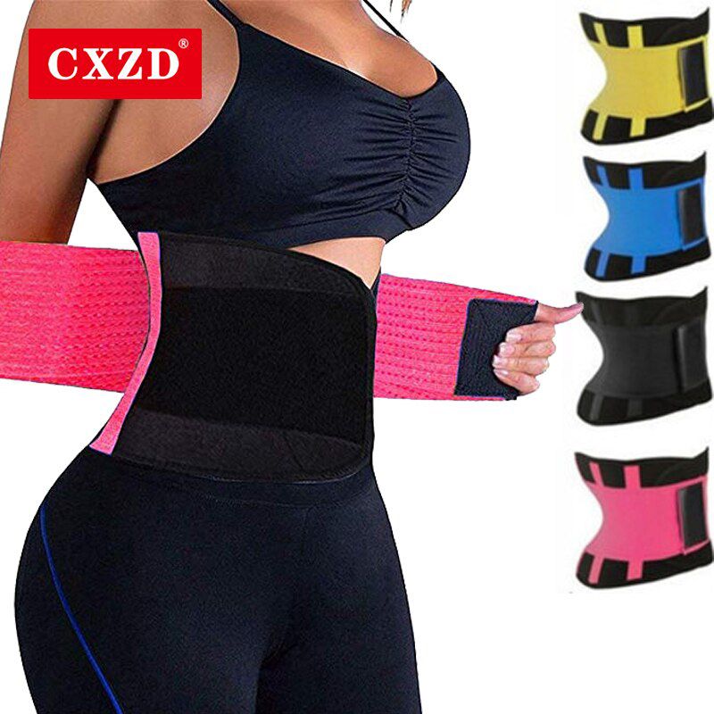Fitness Belt Body Shaper Waist Trainer Trimmer Corset Waist Belt Cincher Wrap Workout Shapewear Slimming Plus size S-3XL