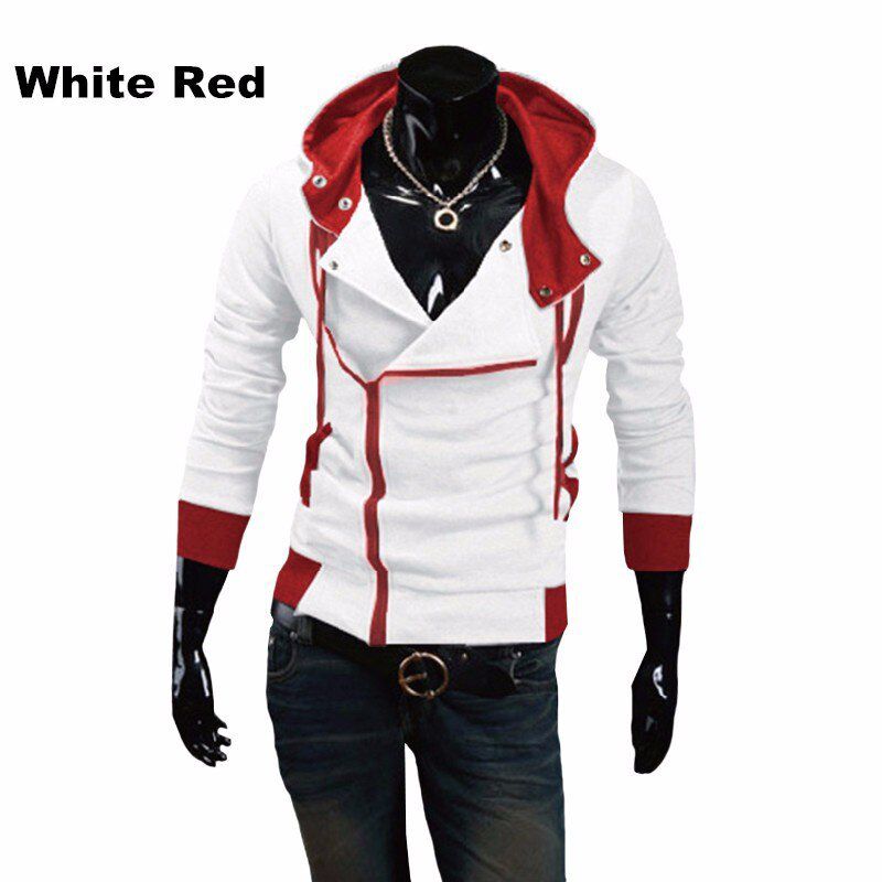 Swagwhat Zipper Cardigan Hoodies Men Fashion Hooded Sweatshirts Spring Spring Sportswear Long Sleeve Slim Tracksuit Jacket