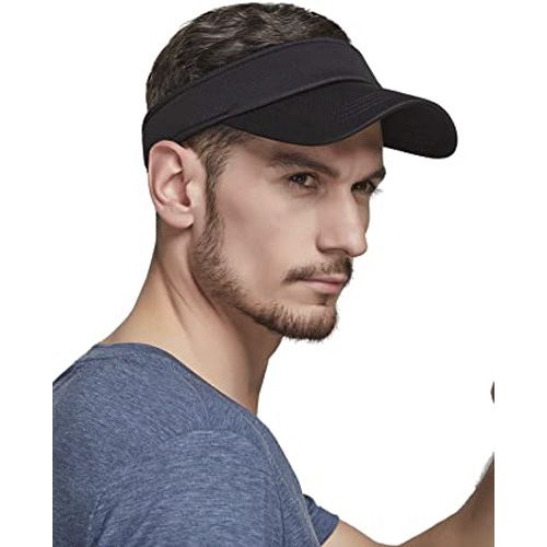 Adjustable Unisex Men Women Plain Sun Visor Sport Golf Cap Hat - Cap