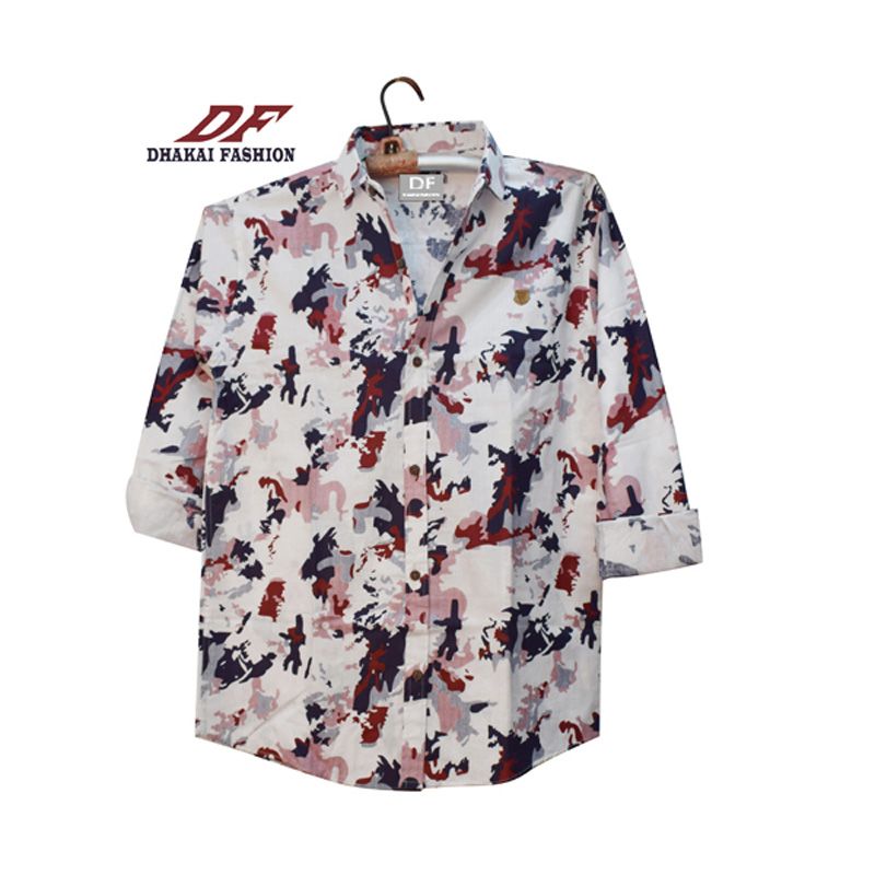Malticolor  Mens Trendy Cotton Casual Style Shirt