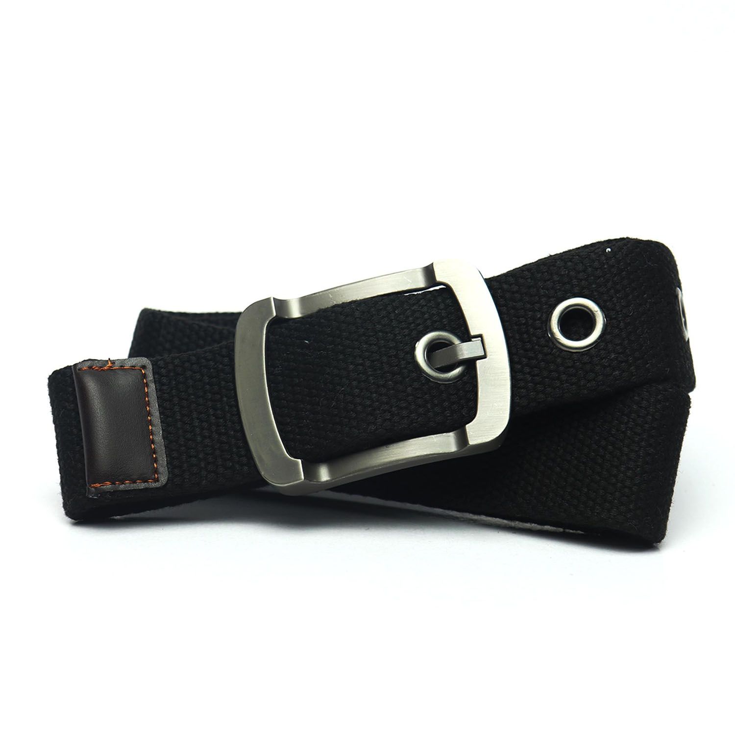 Canvas Cloth Fabric Belt For Men  Outdoor Cotton Men Fashionable Tactical Metal Buckle Cloth Belt  Lumos Line - Belt For Men