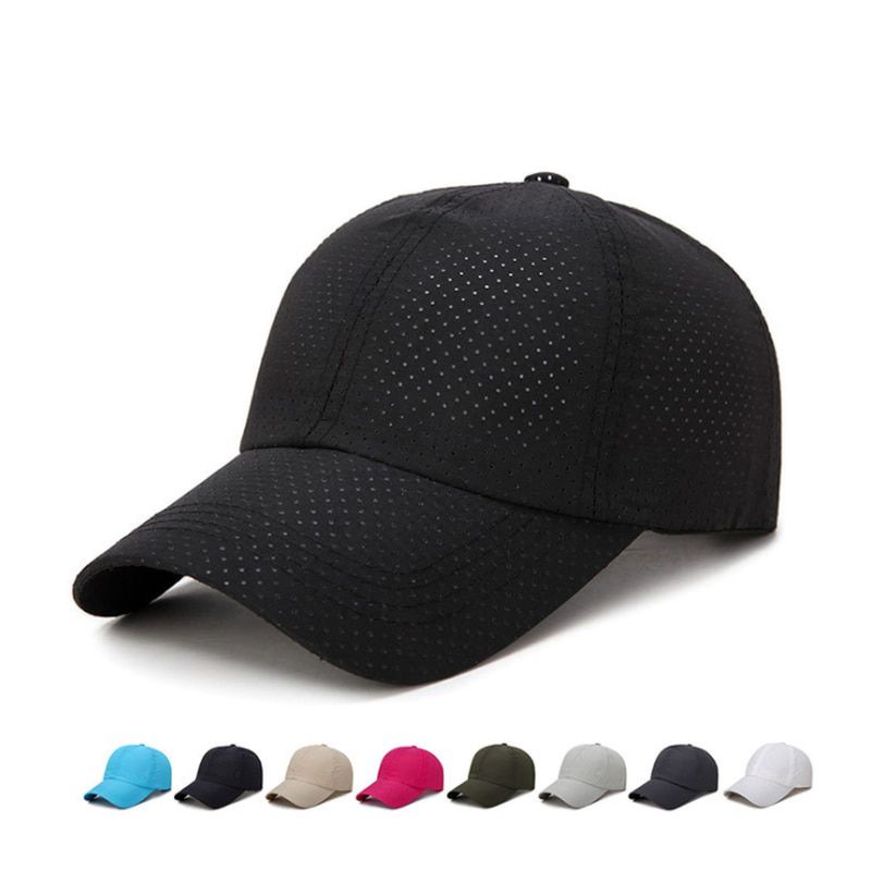 Ultra-slim Running Cap Fabric Cap Unisex Quick Dry Mesh Cap Running Bone Breathable Hats