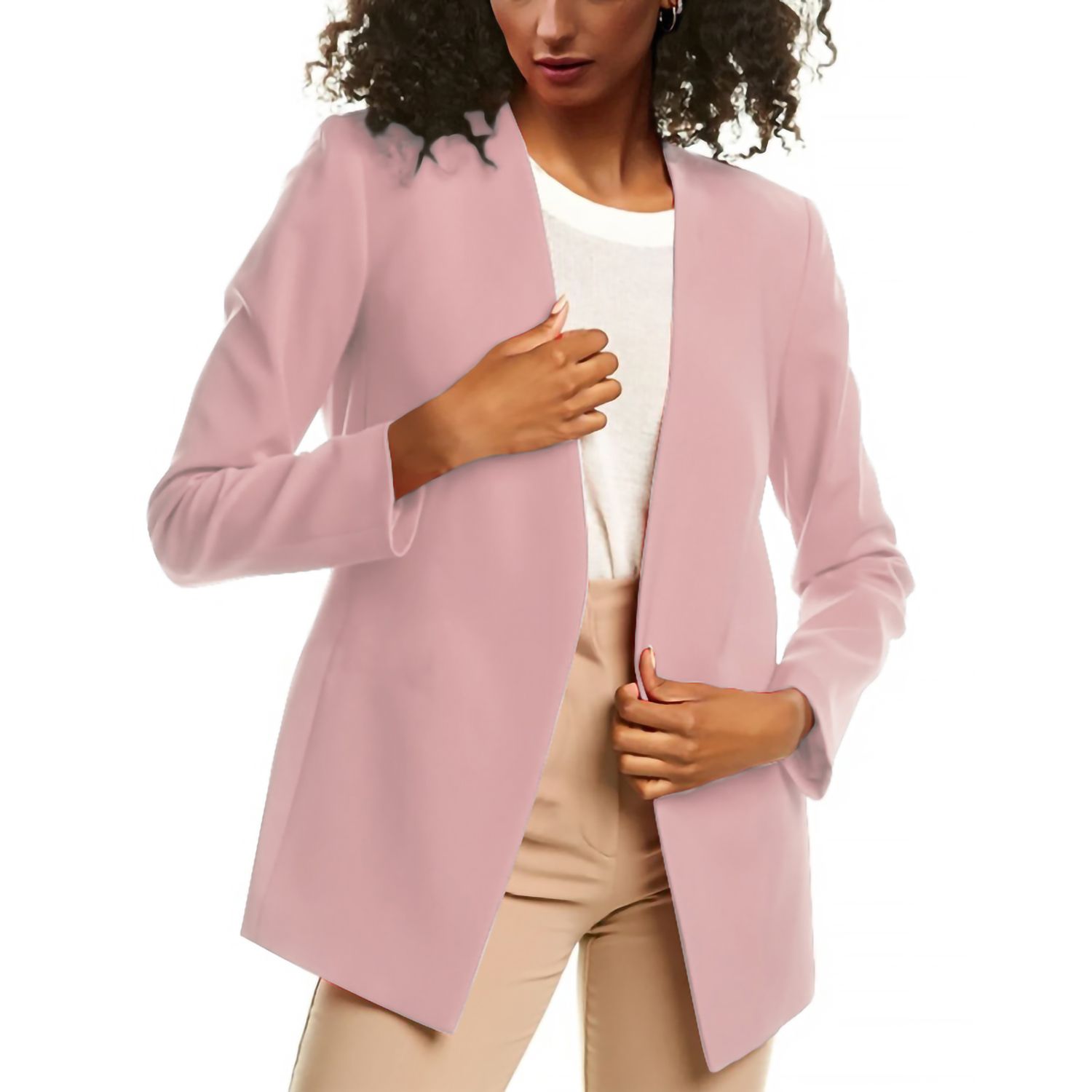 Casual Blazer Breathable Fashion Basic Female Button Casual Blazer