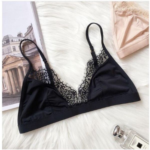 Floral Lace Bra For Women Adjusted Straps Female Lingerie Comfortable breathable Soft Bralette Thin Seamless underwear bras