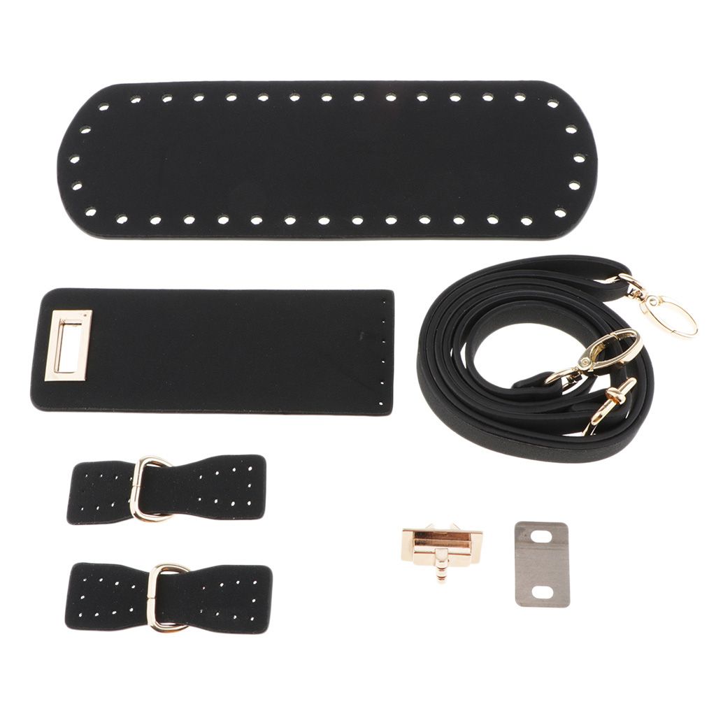 【BestGO】6Pcs/Set DIY Leather Bag Bottom Shaper Base Twist Lock Bag Buckle Bag Mang