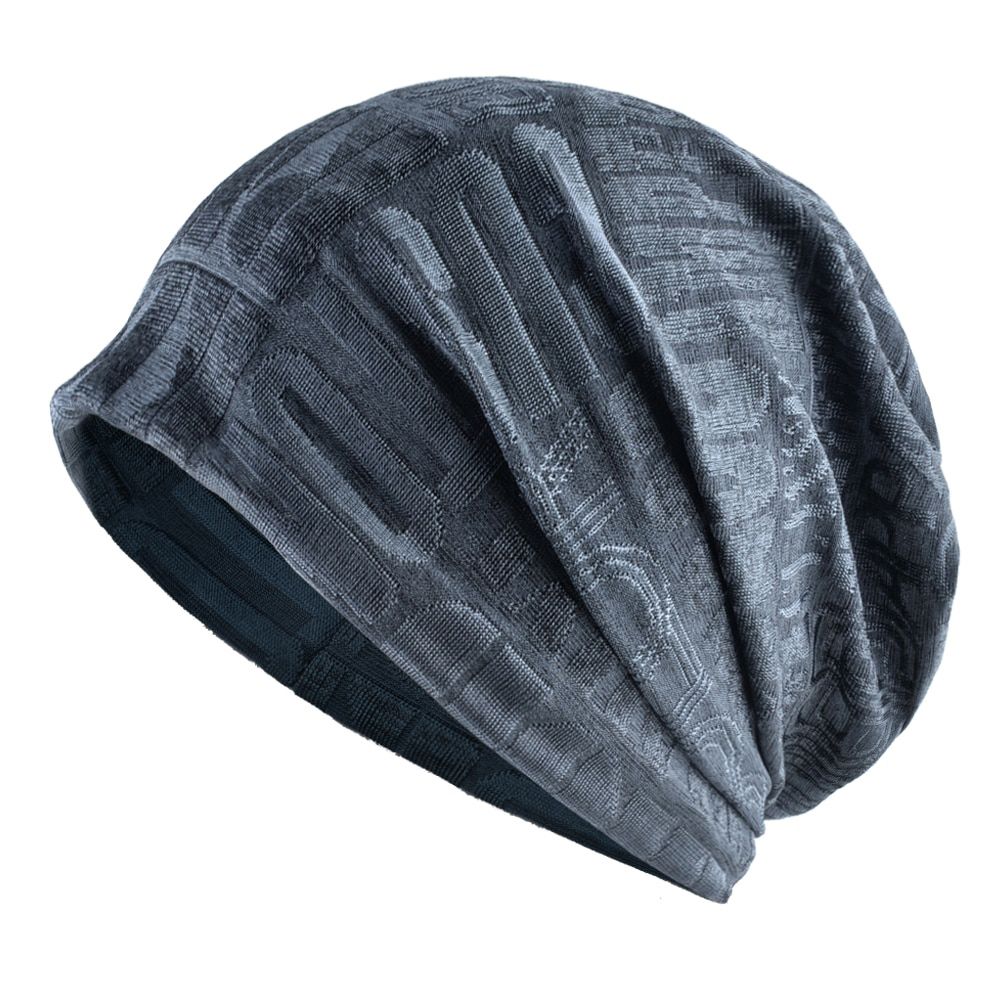 TQM Multipurse Casual Hat Scarf For Men Women Soft Spring Summer Skullies Beanies Fashion Knitted Letter Tuan Hats E47