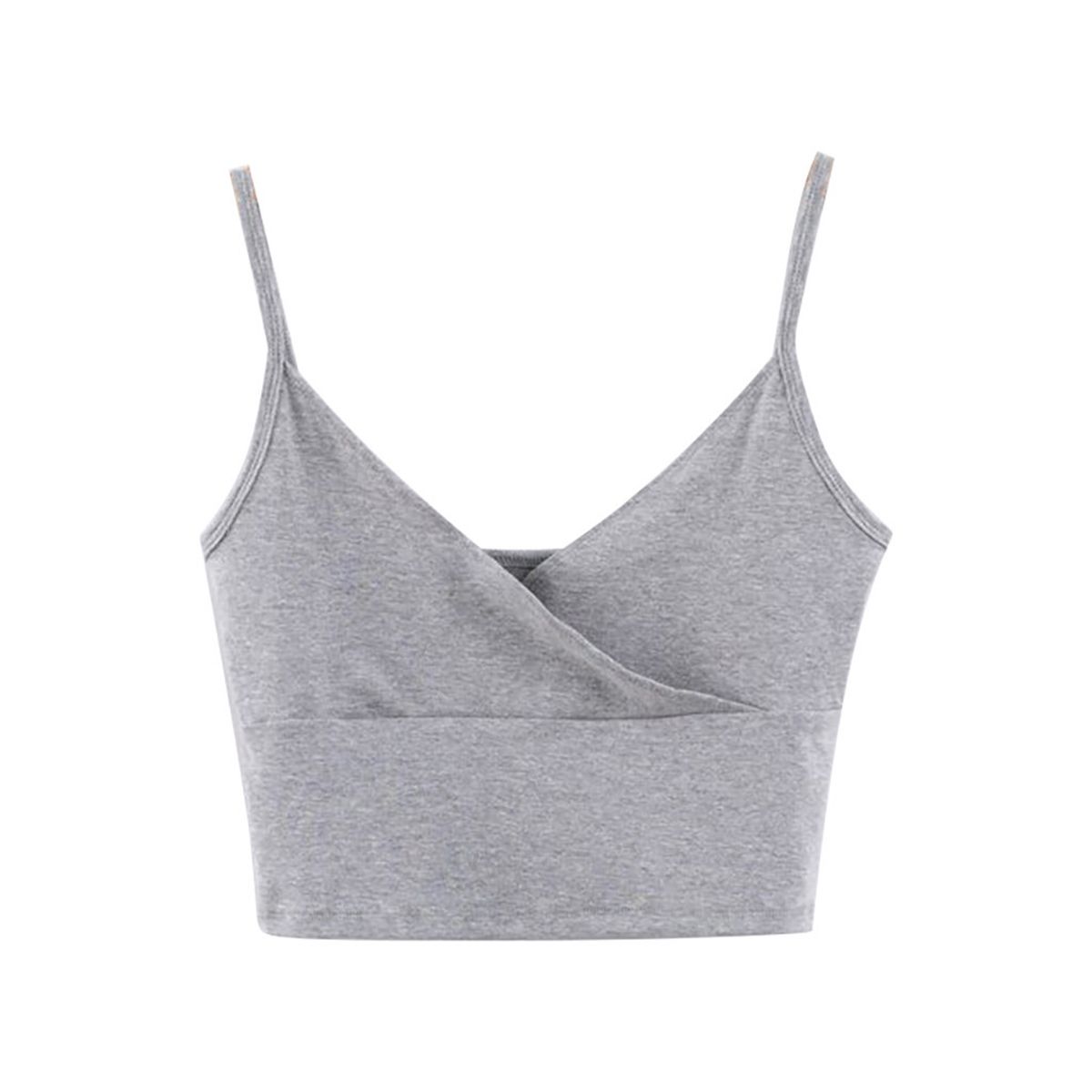 New Summer Ladies  Chest Wrap, Girls Fashionable Leopard Print/Solid Color Sleeveless Crop Top Casua
