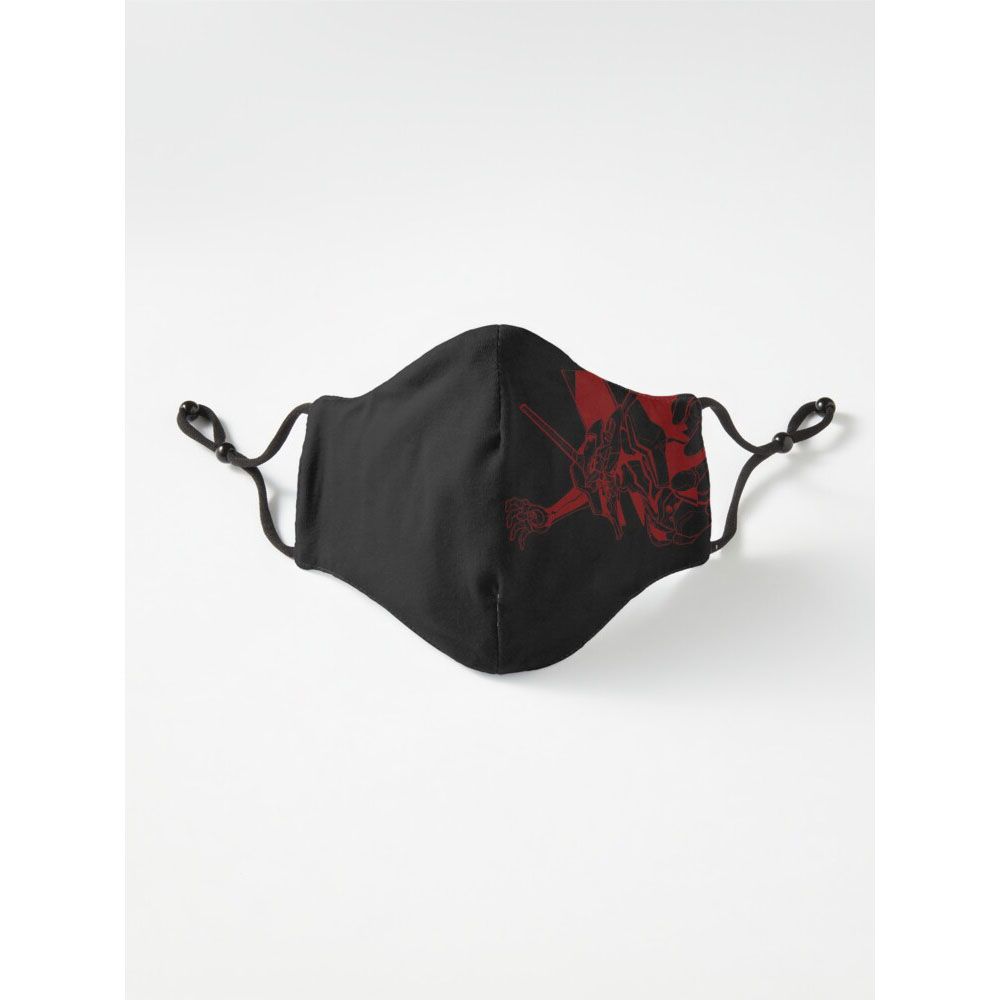 Eva Unit 01 Robot Neon Genesis Evangelion Anime Series Six Layer Face Mask Tiktok Mask For Men And Women Gaming Mask With Adjustable Ear Loop And Digital Print Face Mask Graphics Print Anime Mask