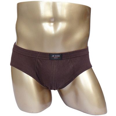 luckymily  Solid Briefs Factory Direct Sale M-5XL Mens Brief Cotton Mens  Pant For Men Sexy