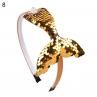 Hair cessories Reversible Sequin Kid Girls Mermaid Party Headband Headdress
