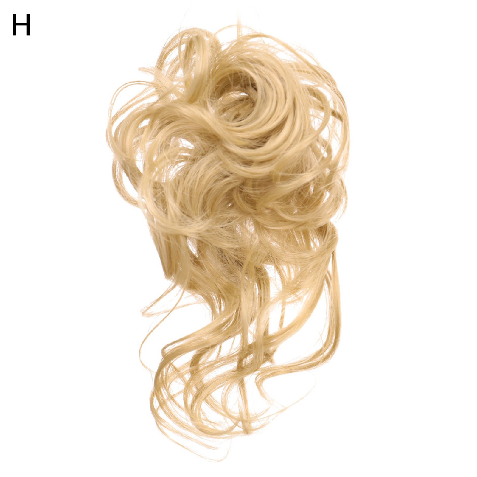 Hair Scrunchies Dense Messy Hair Bun Women Wig Hair Scrunchies