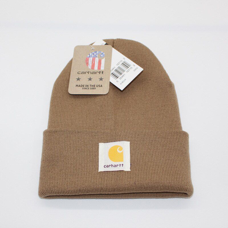 New Style Woolen Hat Men's Fashion Brand Cold Hat Warm Knitted Hat Student Couple's Hat Women's Autumn and Winter Pattern Type