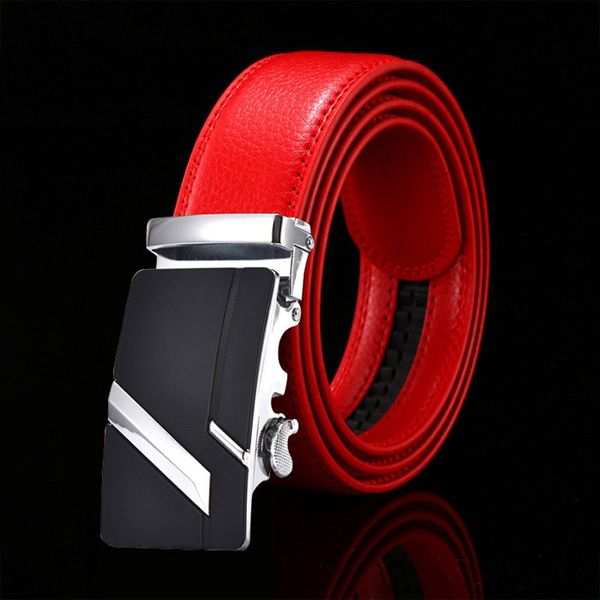 DESTINY Cow Leather Belt Men High Quality Metal Automatic Buckle Famous Brand Designer Fashion Strap Male Ceinture Homme Jeans
