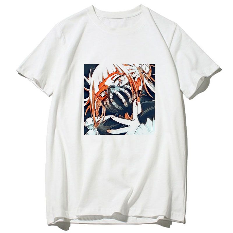 My Hero Academia Bakugou Graphic T Shirt Women Harajuku Boku No Hero Academia T-shirt Anime Himiko Toga Tshirt Tops Tees Female