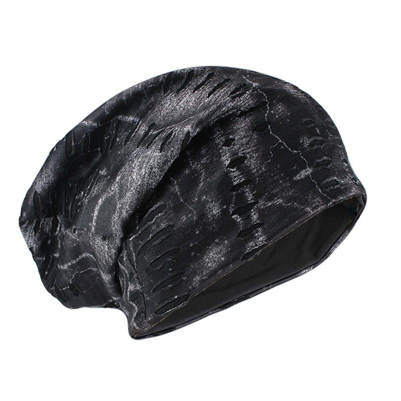 HLEISXI Men Hip Hop Fashion Beanies Skullies Spring Warm Thin Brand Hole Hat Outdoor Women's Hats Gorras