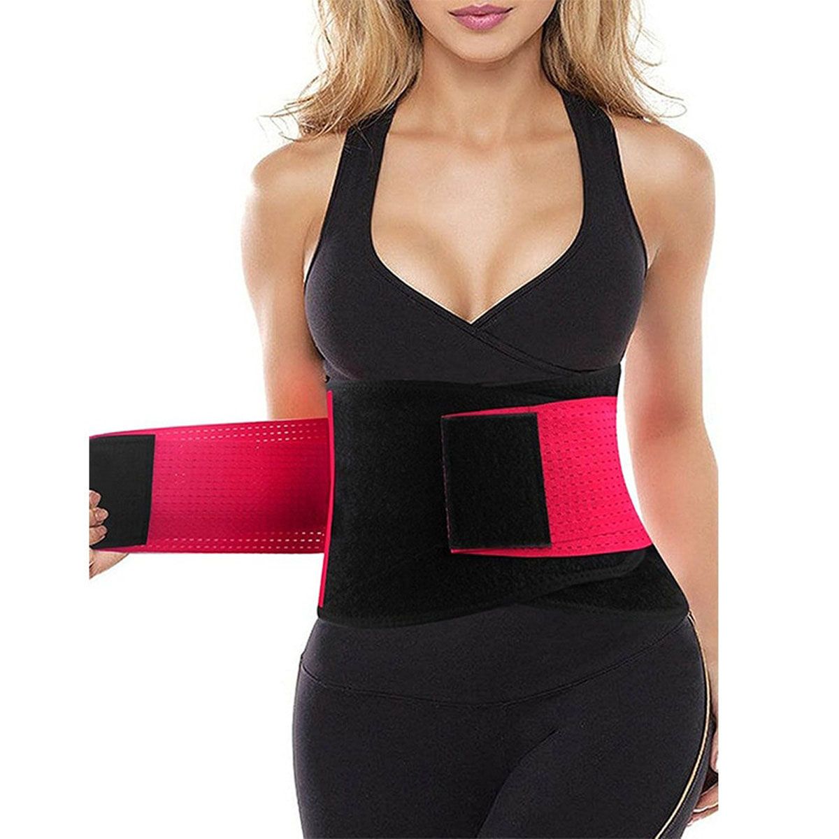 Neoprene Sweat Belt Waist Trainer Workout Trimmer Body Shaper Weight Loss Exercise Slimming Girdle Waist Support Women Men
