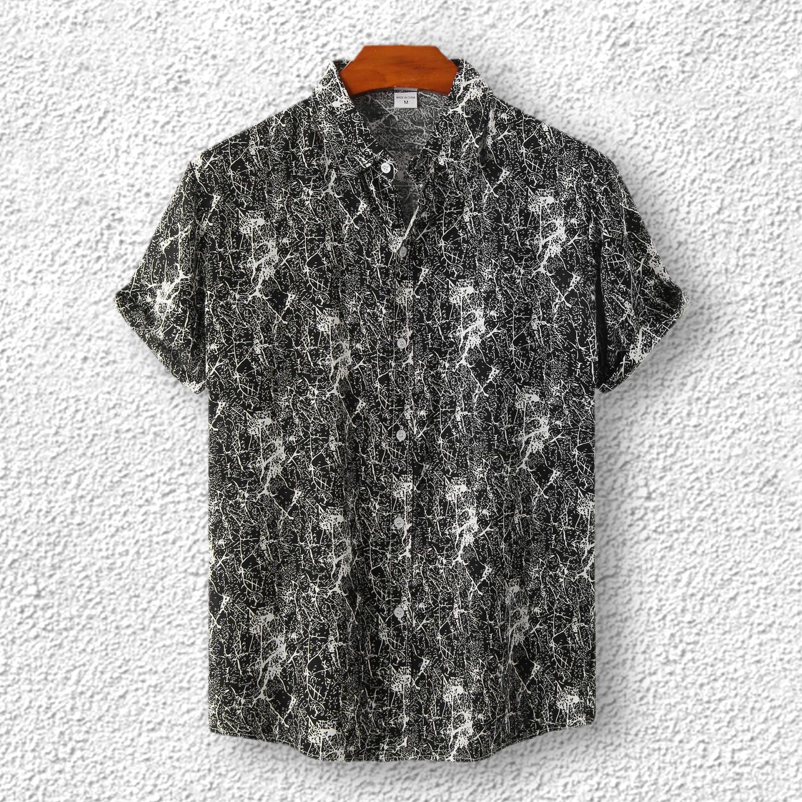 Sunnyheart Beh Shirt Lightweight Summer Breathable Hawaiian Vation Shirt