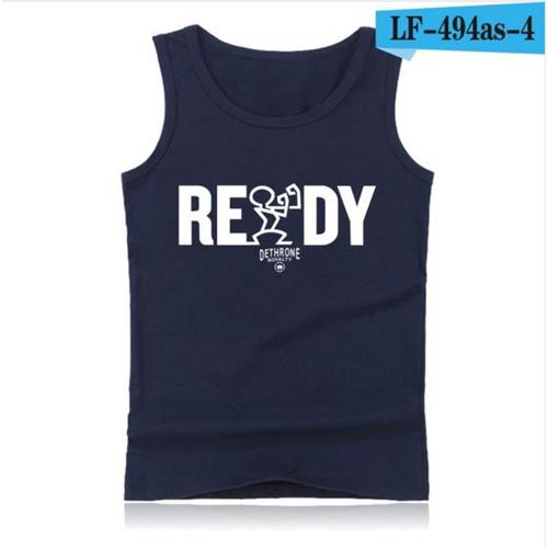 Dethrone Conor Mcgregor Dublin Walk Out mens tatops shirt summer gym vest cotton bodybuilding tatop men fitness clothing