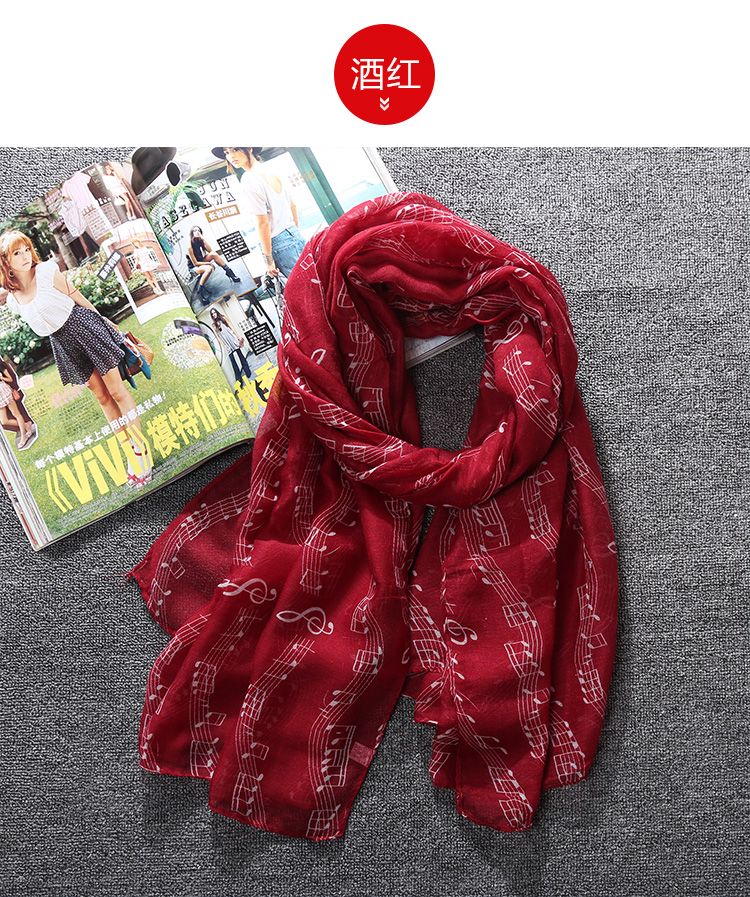 Autumn/Winter Ladies' Balinese Yarn Long Scarves with Joker Design