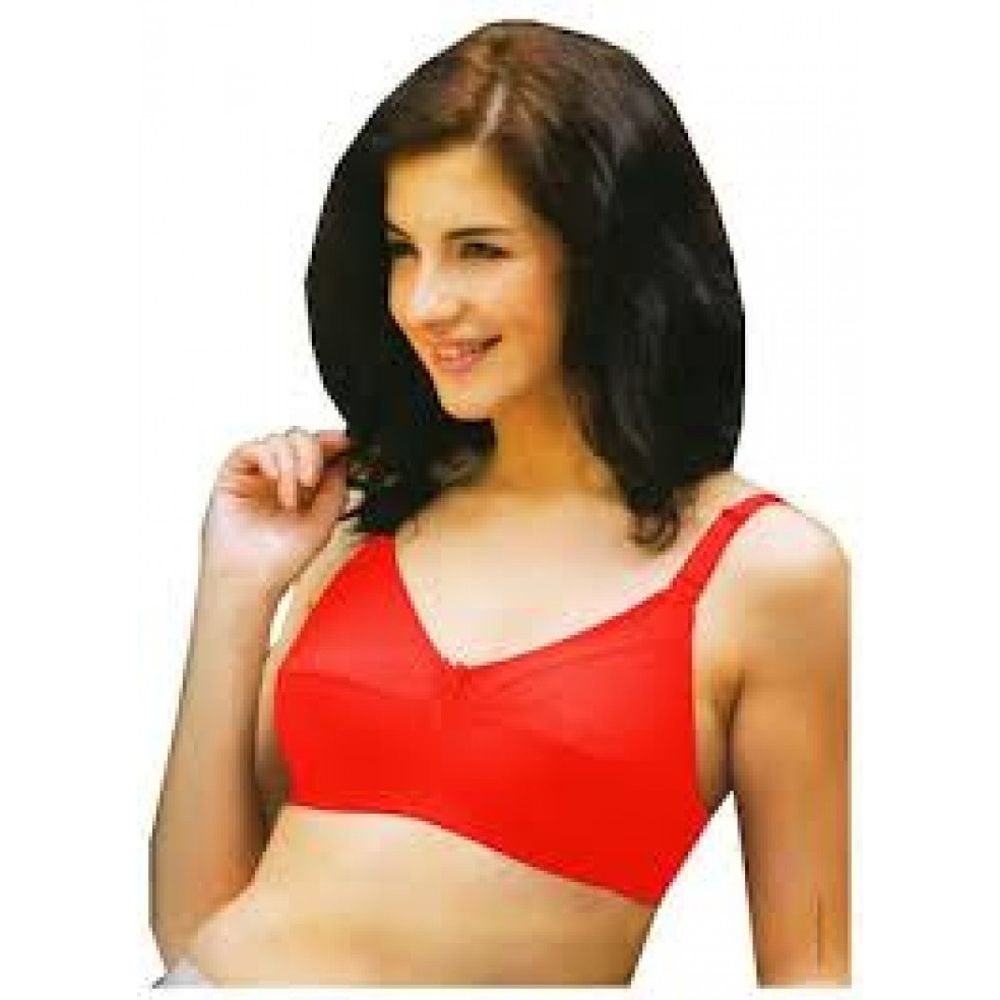 MAASHIE BRA KALYANI M-307 FOR WOMEN - INDIAN C-Cup Type Red 44