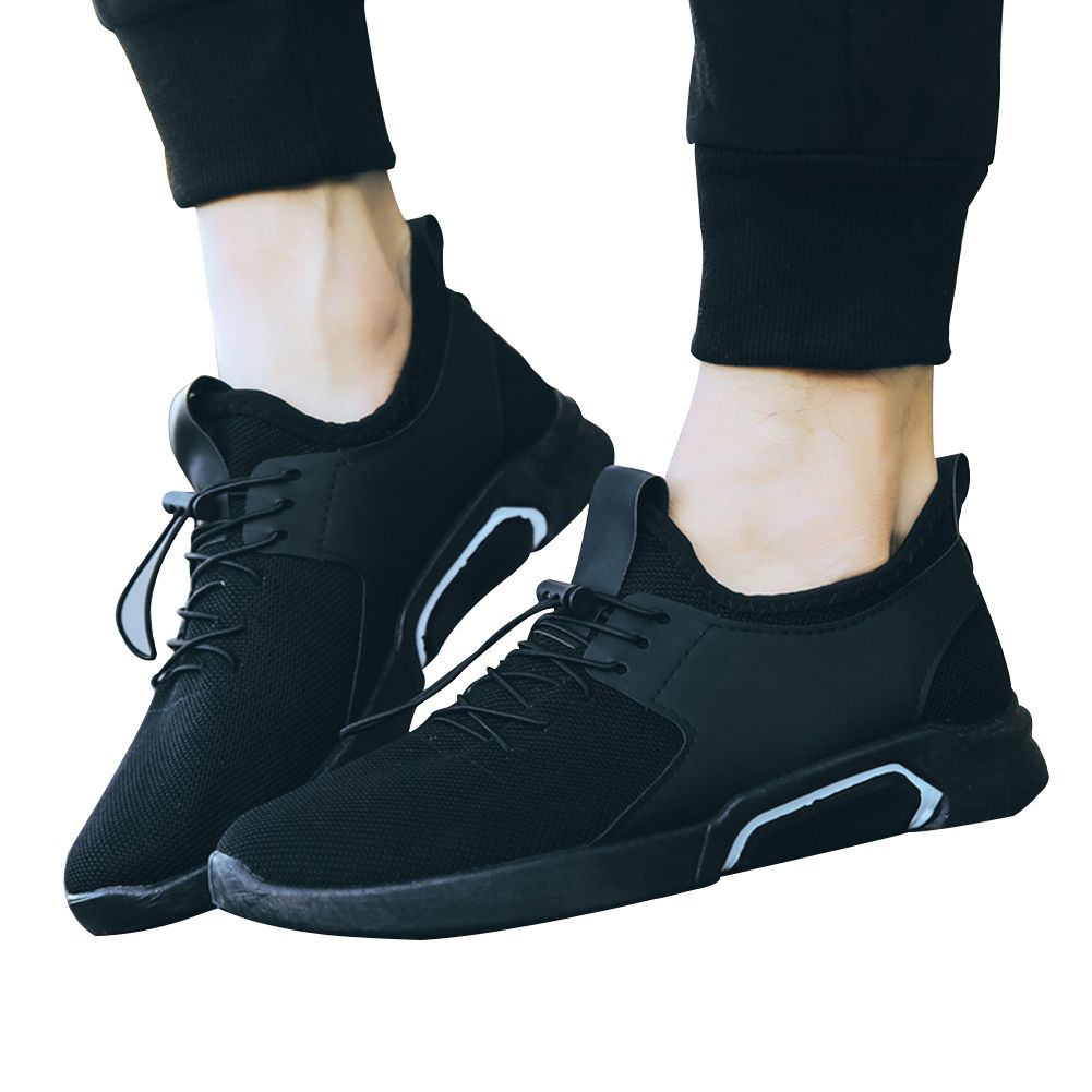 Men Sneakers Soft Soles Anti-slipping Breathable Shoes for Running Camping Outdoor Sports