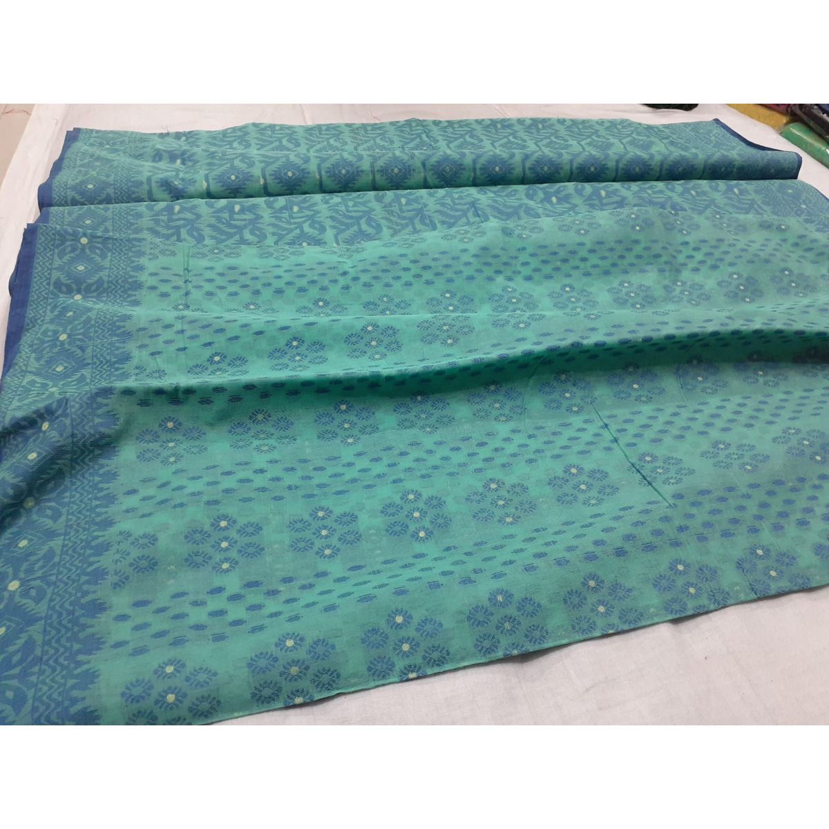 Traditional Halfsilk jamdani Saree For Women