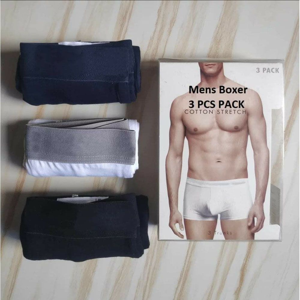 Pack of 3 Boxer Underwear for Men Ã¢â‚¬â€œ Boxed - Under Wear For Men - Under Wear For Men - Under Wear For Men - Mens Underwear