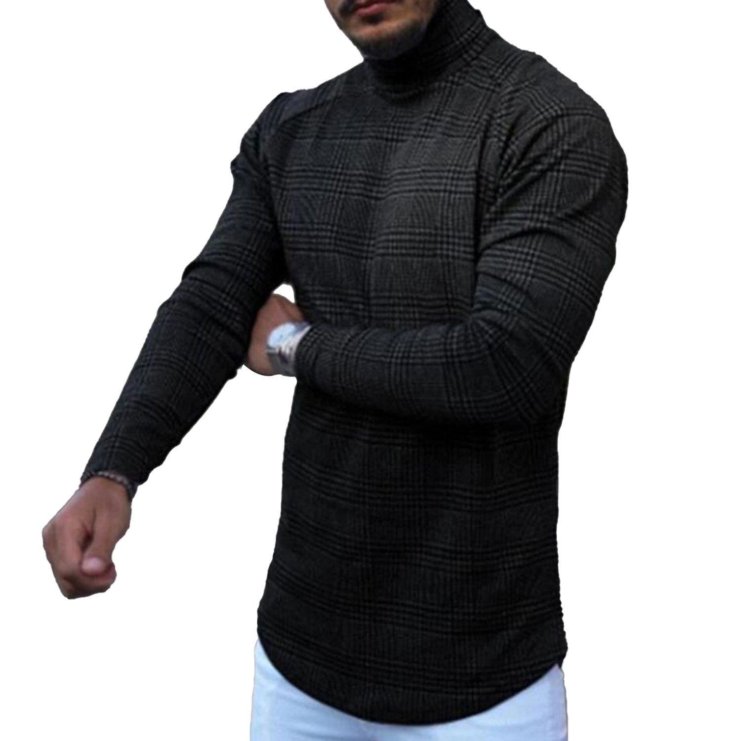 Slim T-shirt Street Wear All Match Good Quality Slim Fit T-shirt for Winter